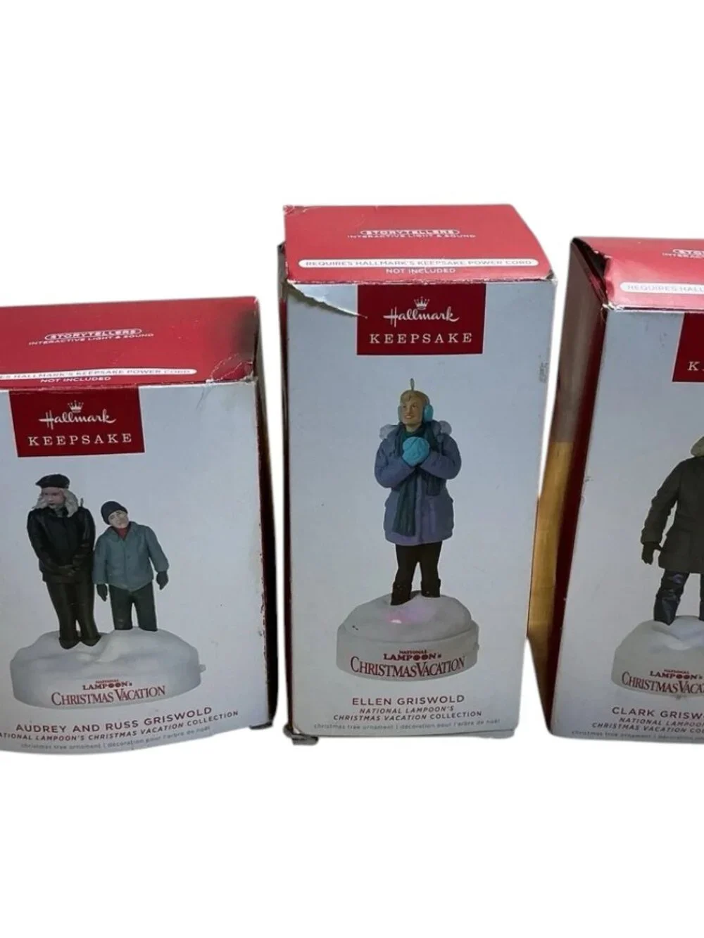 Hallmark Ornament Storyteller - National Lampoon Griswold Set of 3